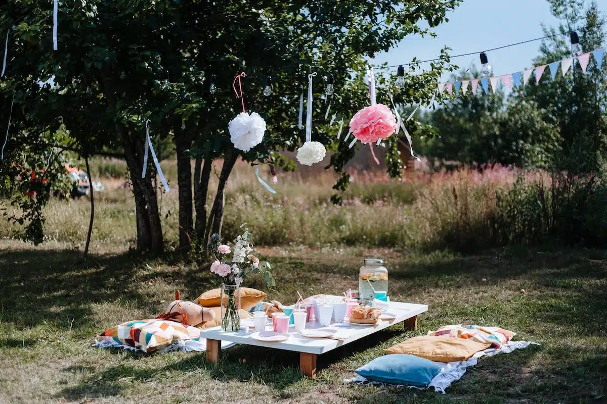 fête extérieure