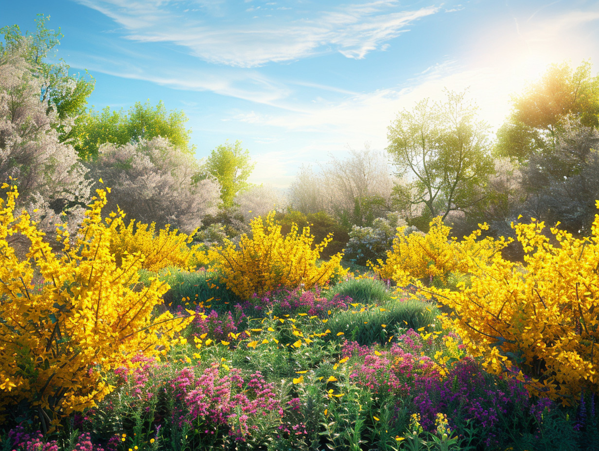 forsythia variété