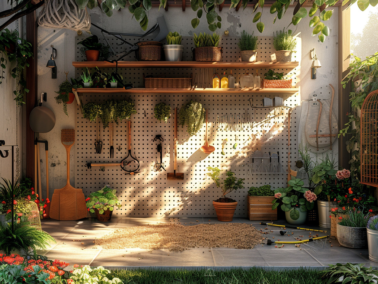 outils de jardin