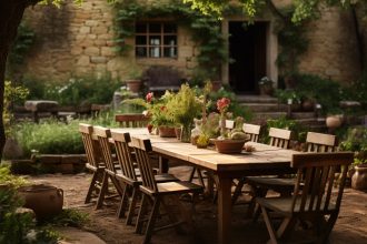 Aménagez une terrasse élégante grâce à la bonne table de jardin