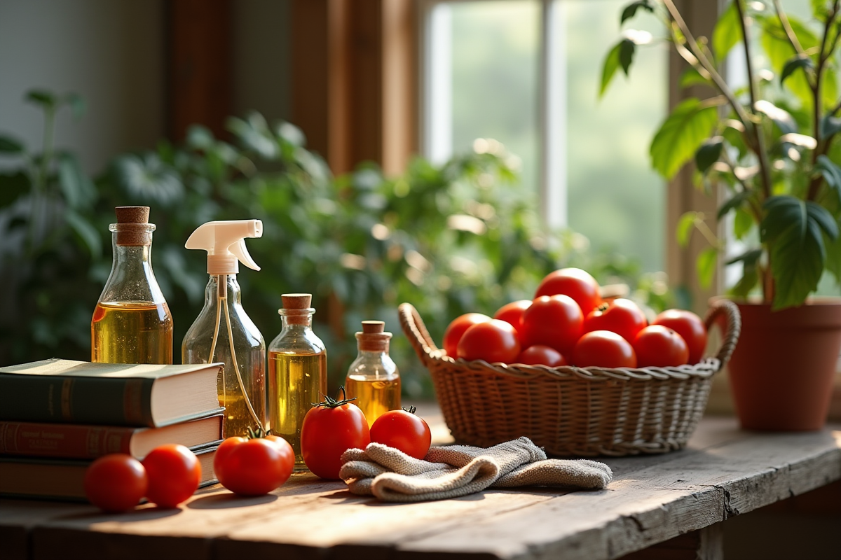 tomates  jardin