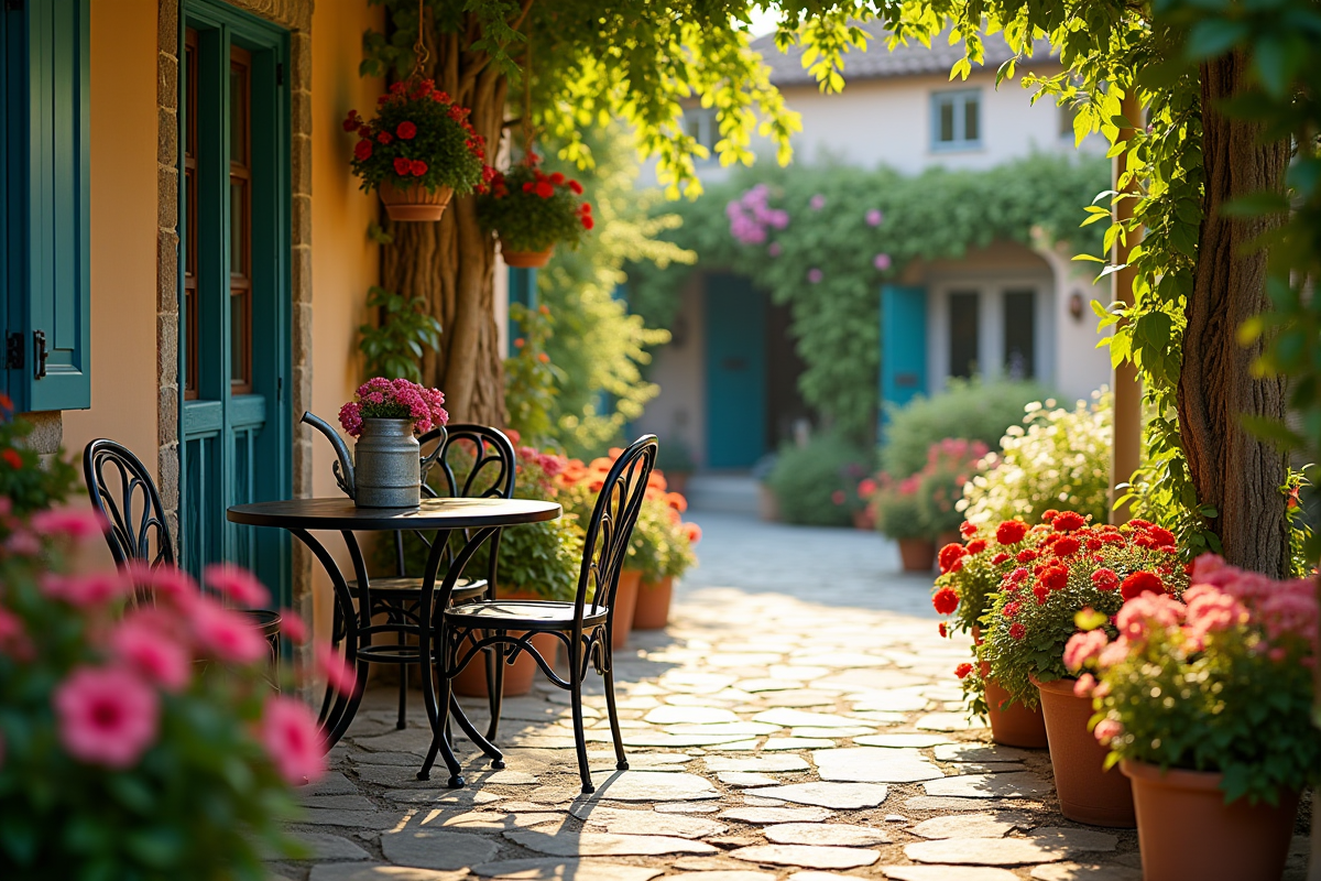 fleurs extérieur
