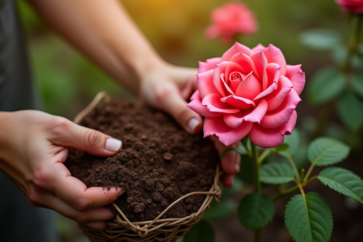 roses jardin