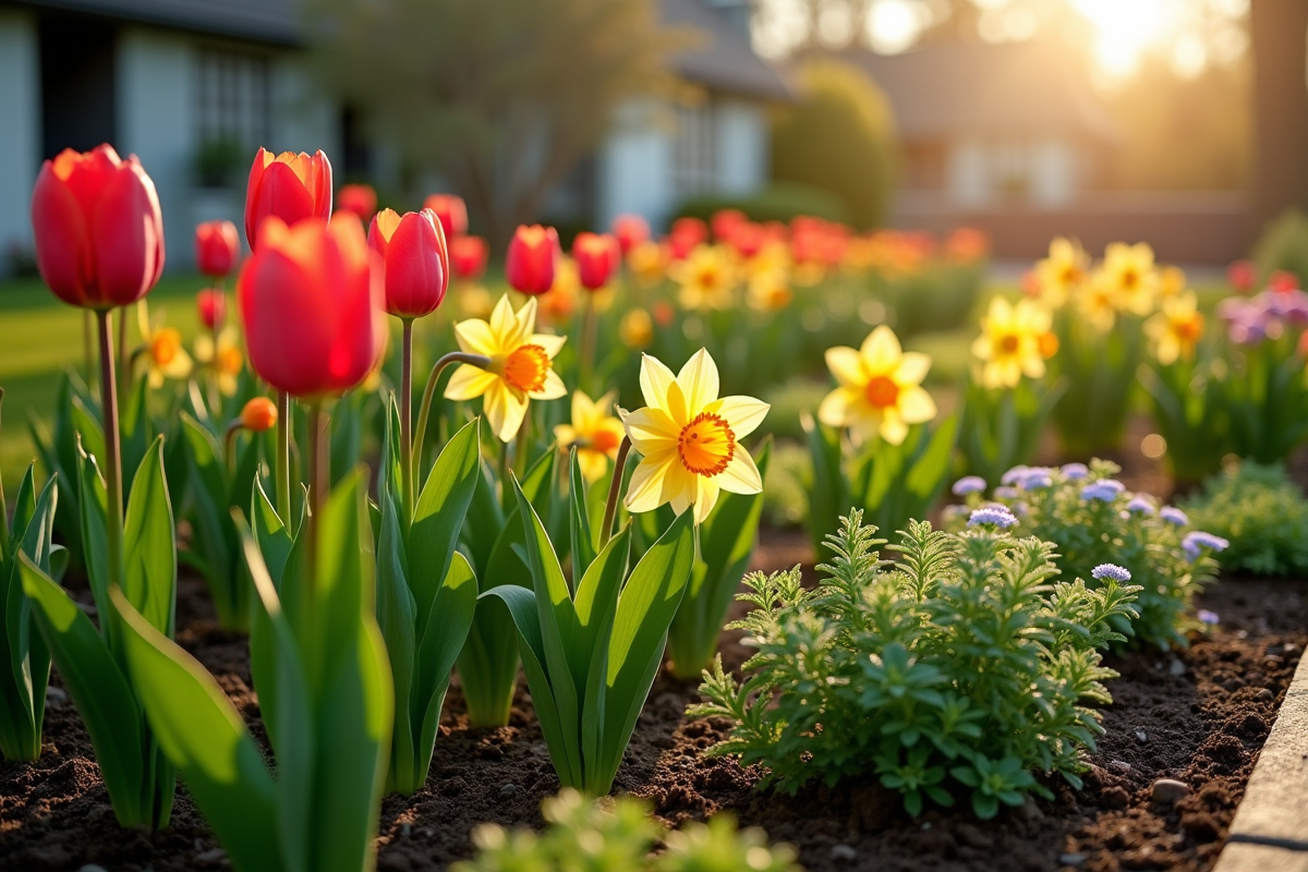 jardin printemps
