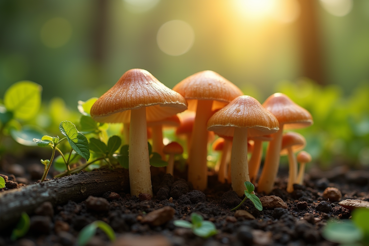 champignons prolifération