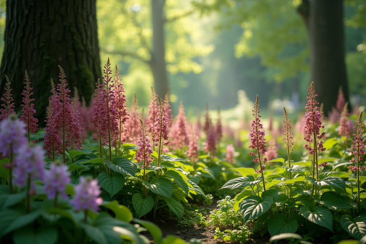 fleurs ombre